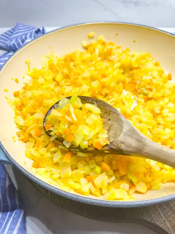 Soffritto Italian base for many classic recipes