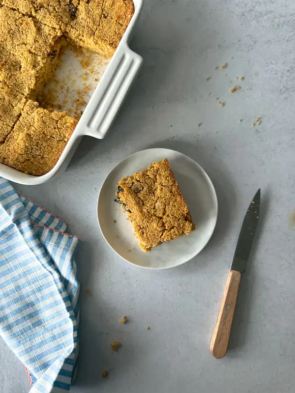 pinza veneta sliced in a small plate