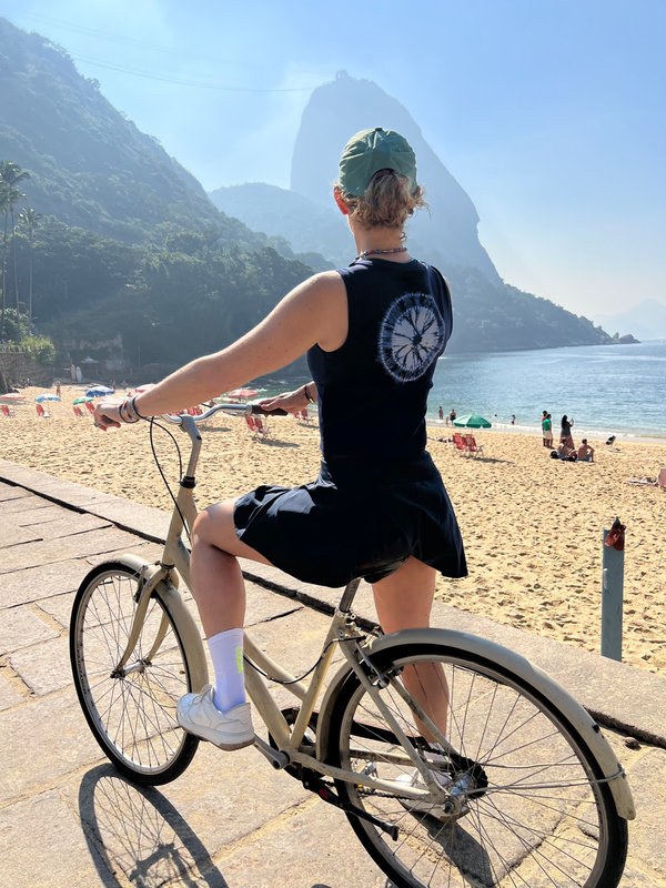 Brassière Pilates -Bleue - Oblik Paris