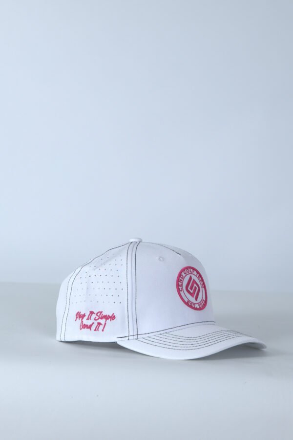 CEND GOLF CAP (White Pink)