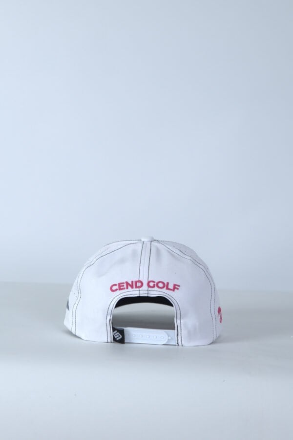 CEND GOLF CAP (White Pink)
