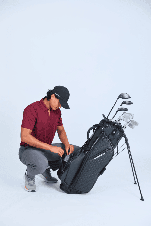 CEND Golf Men T-Shirt (Legacy Maroon) CGM-116