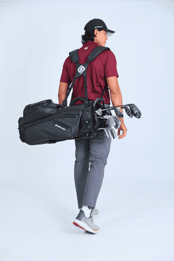 CEND Golf Men T-Shirt (Legacy Maroon) CGM-116