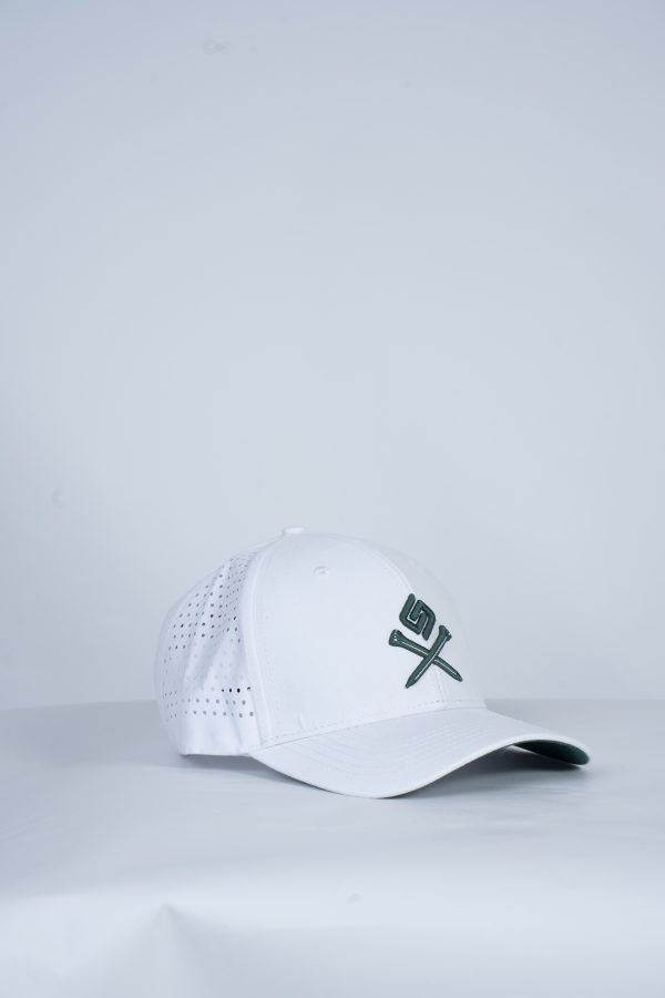CEND GOLF CAP (White Green Tee)