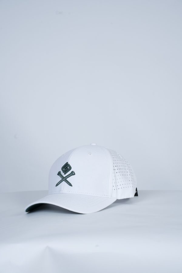 CEND GOLF CAP (White Green Tee)
