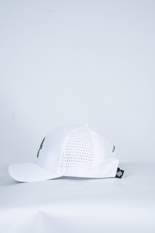 CEND GOLF CAP (White Green Tee)