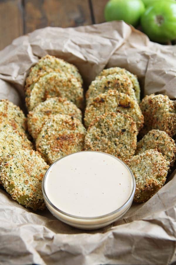 Baked Green Tomatoes Recipe » LeelaLicious