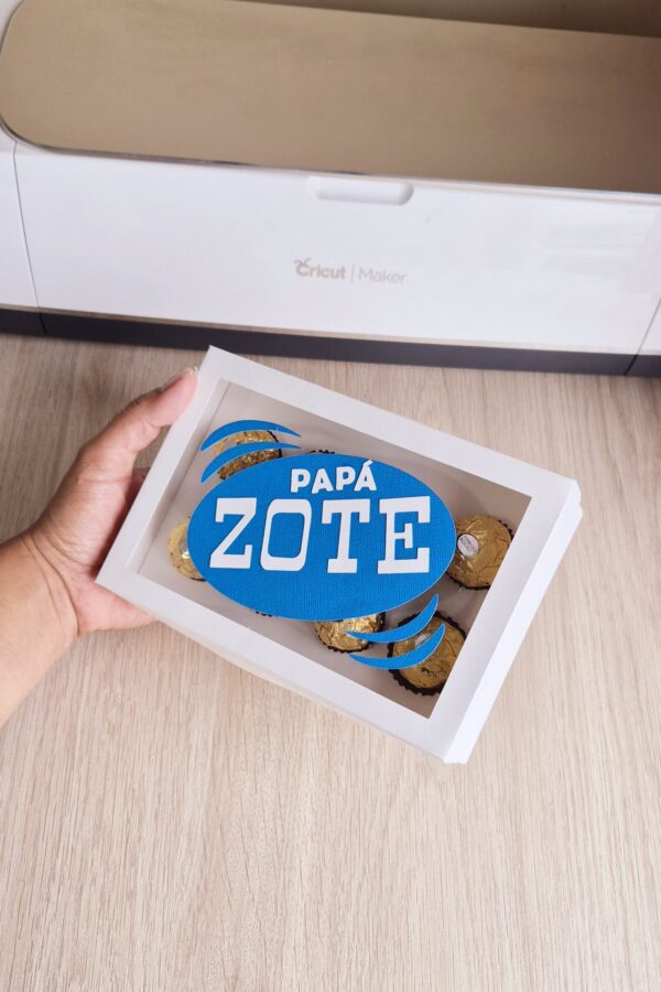 Archivo digital para recortar y armar caja para el dia del padre