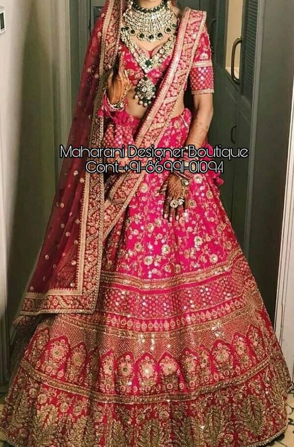 Wedding lehenga choli for bride clearance