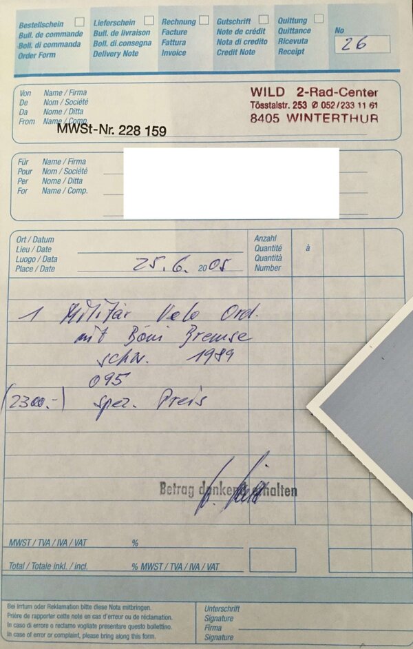 Militärvelo Condor 1989 – Bild 8