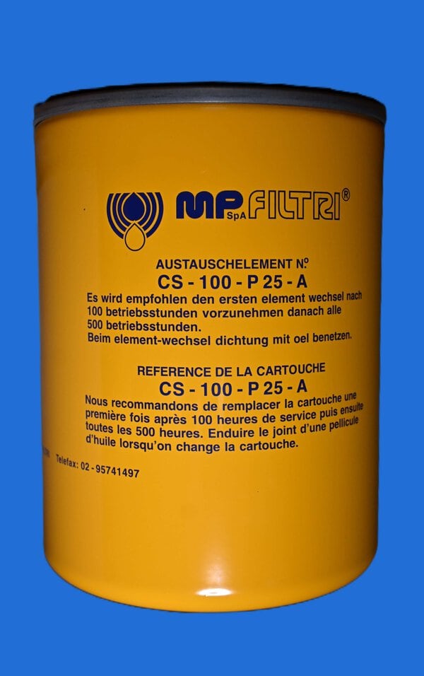 cartouche Spin on 25µm  Cs100p25a | Hydrauhavre
