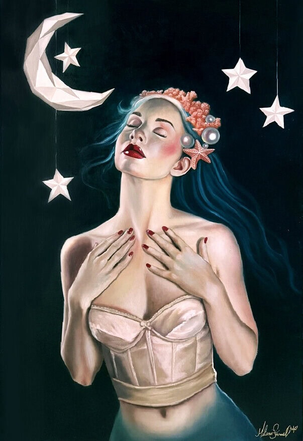 Melanie Stimmell - Figurative Painting - 1