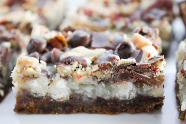 Peppermint Magic Cookie Bars