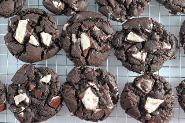 Peppermint Mocha Cookies