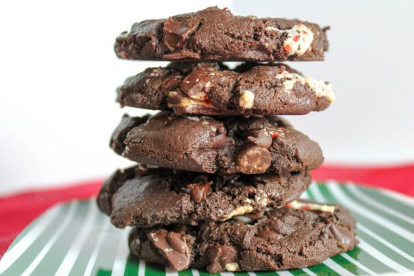 Peppermint Mocha Cookies