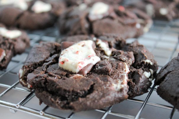 Peppermint Mocha Cookies