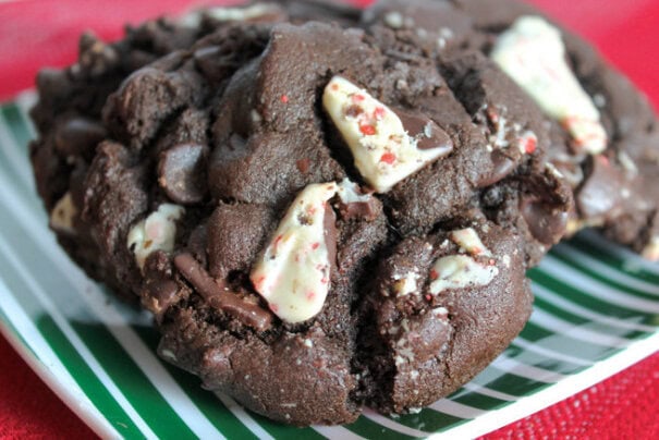 Peppermint Mocha Cookies