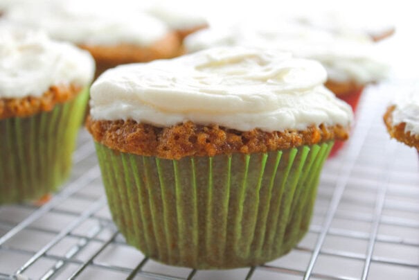 Carrot Cupcakes from The Salted Cookie