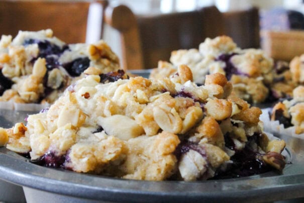 Blueberry Streusel Muffins