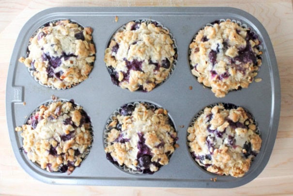 Blueberry Streusel Muffins