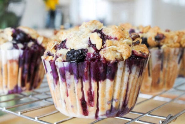 Blueberry Streusel Muffins