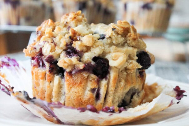 Blueberry Streusel Muffins