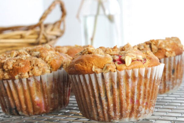 Strawberry Chocolate Chip Muffins