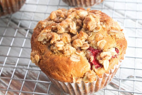 Strawberry Chocolate Chip Muffins