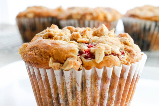 Strawberry Chocolate Chip Muffins