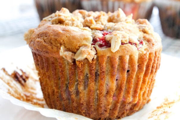 Strawberry Chocolate Chip Muffins