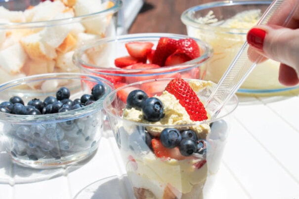 OXO Summer Fruit Trifle