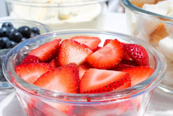 OXO Summer Fruit Trifle