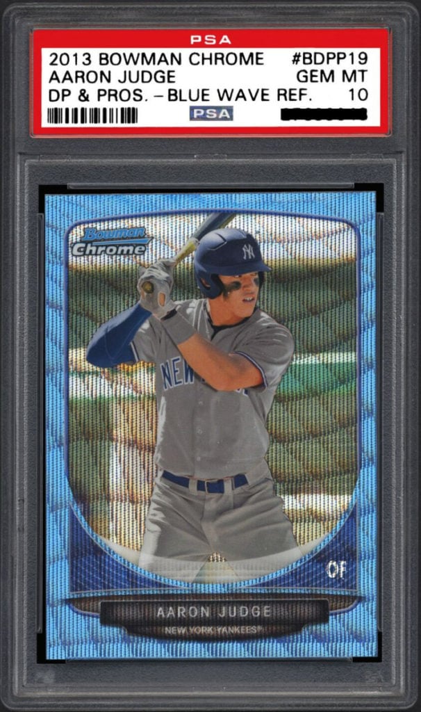 In the Aaron Judge Collectibles Market, Rookie Cards Are Still King