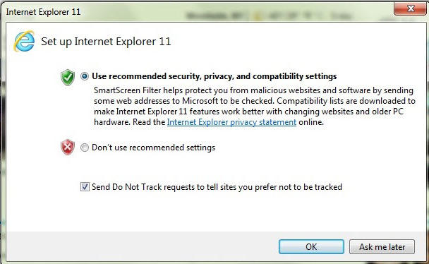IE Internet Explorer 11