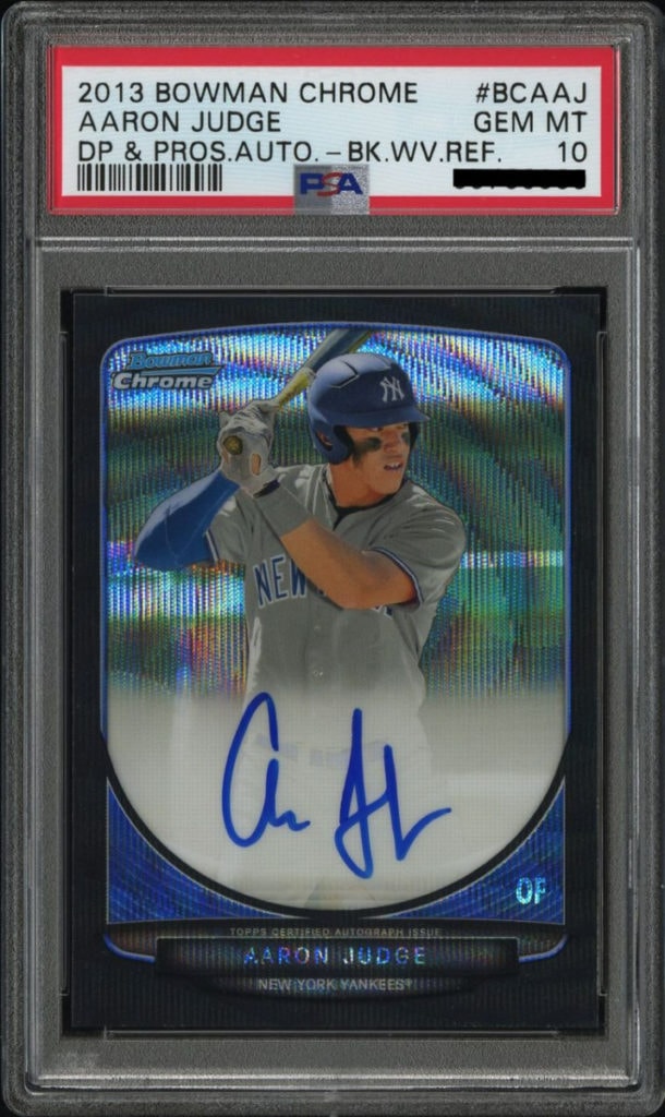 2017 TOPPS NOW AARON JUDGE AUTO ROAD TO OPENING DAY ROOKIE CARD