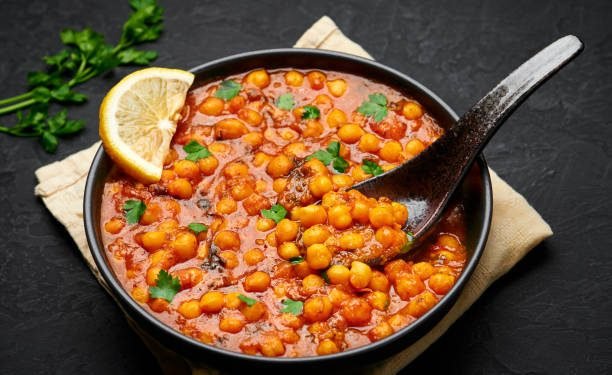 Eggplant Chickpea Masala