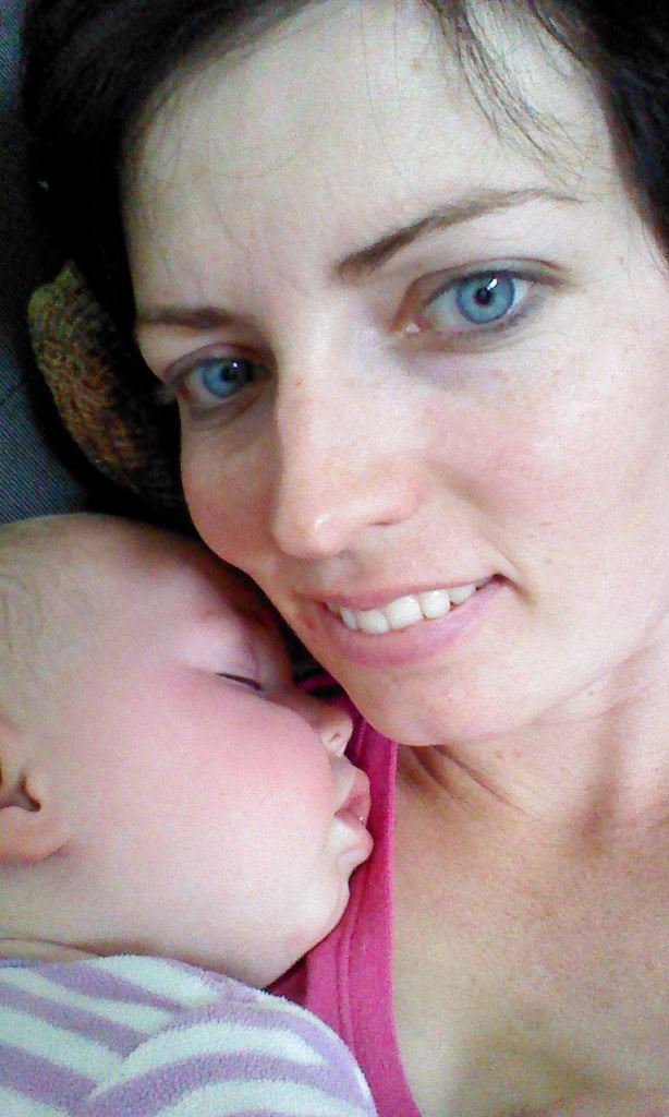 My snuggle moment, I just had to get it, baby snuggles are fantastic.