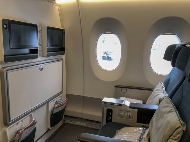 Cathay Pacific Premium Economy cabin review