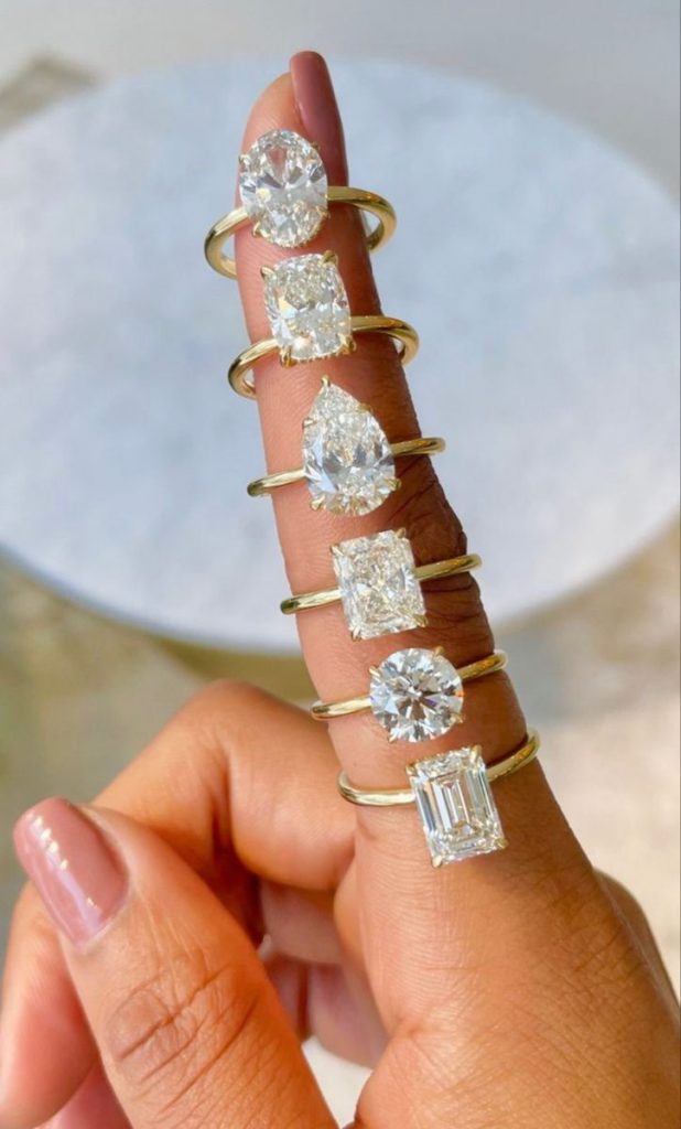 Macam-macam potongan berlian