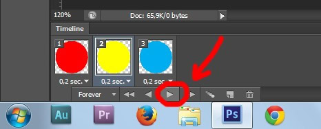 14. Gif animation in Photoshop CS6 tutorial