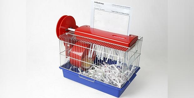 hamster cage shredder