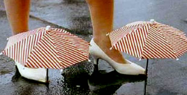 Umbrella shoes