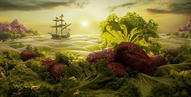 Lettuce Seascape