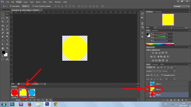 11. Gif animation in Photoshop CS6 tutorial