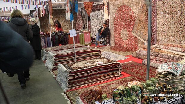 Indian Fair in Yaroslavl (2015). Carpets