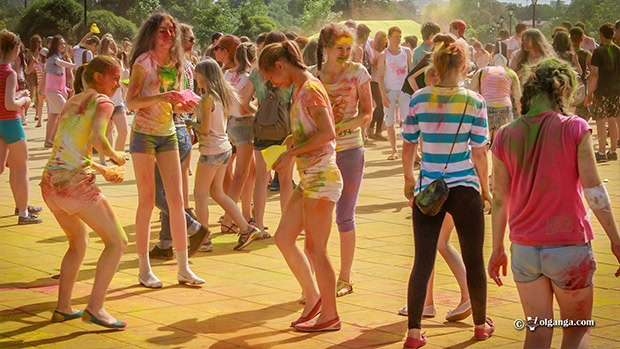 #yarholi. Holi in Yaroslavl, May 30th, 2015