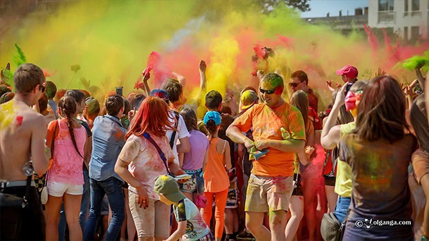 #yarholi. Holi in Yaroslavl, May 30th, 2015