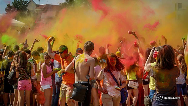 #yarholi. Holi in Yaroslavl, May 30th, 2015