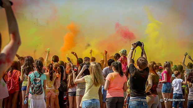 #yarholi. Holi in Yaroslavl, May 30th, 2015