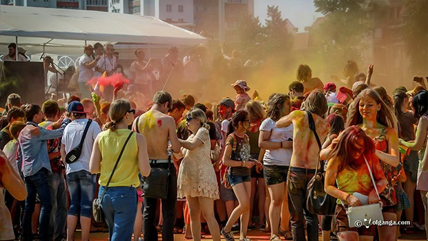 #yarholi. Holi in Yaroslavl, May 30th, 2015